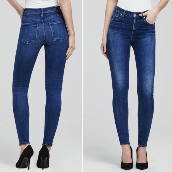 Citizens Of Humanity Denim - Citizens Of Humanity Rocket High Rise Skinny Jeans In Waverly Wash